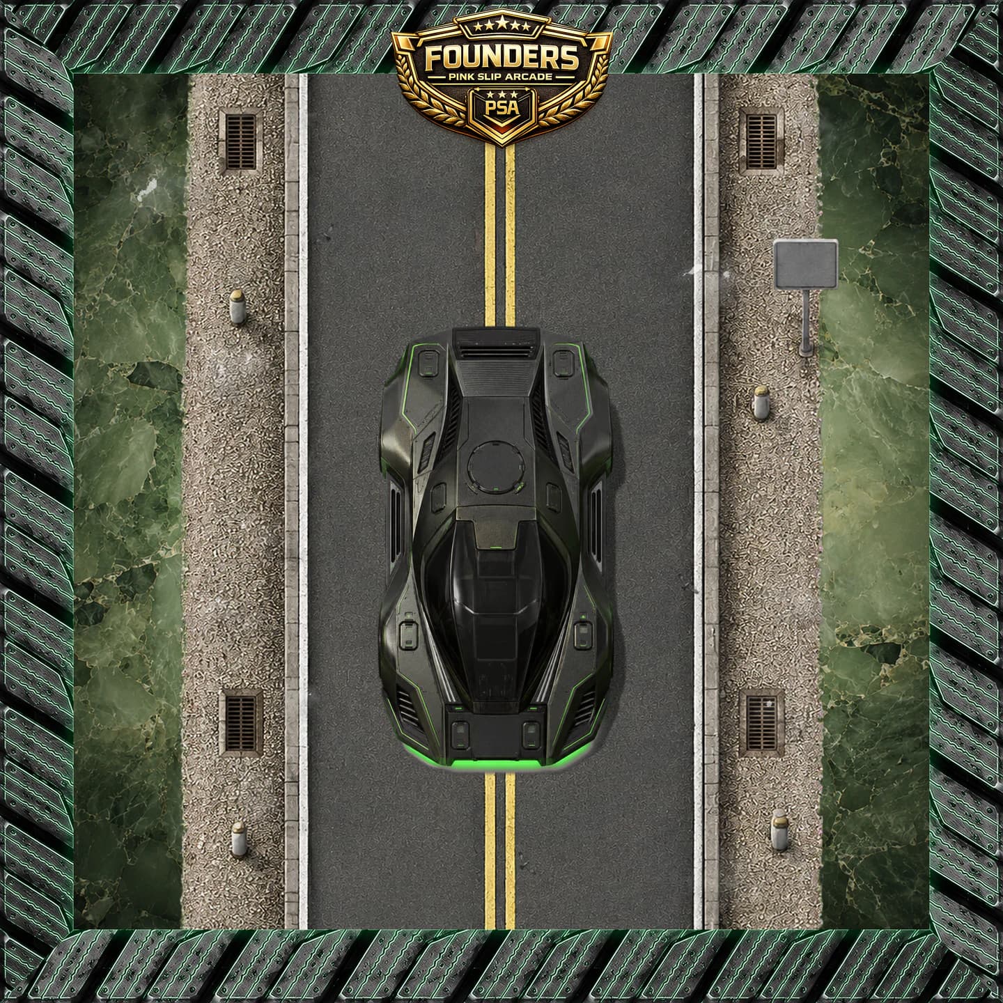 Night Fern, Uncommon Sport · Specter Founders Vehicle